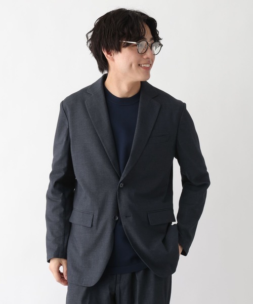 GLOBAL WORK（グローバルワーク）の「アーバンデニムジャケット/AIR/632495（テーラードジャケット・メンズ・ネイビー系9/ブルー・X-LARGE/LARGE/MEDIUM/SMALL）」の13枚目の写真