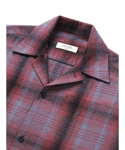 OCHERS(オーカーズ)の「チェックシャツ No.0002 マゼンタ(シャツ/ブラウス・メンズ・その他・1/2/3)」の3枚目の写真