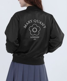 MARY QUANT（マリークワント）の「バックロゴサテン ブルゾン（ブルゾン）」