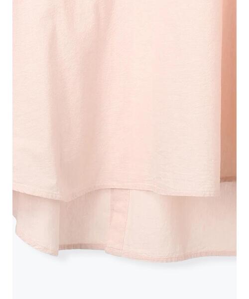 Samansa Mos2（サマンサ モスモス）の「後ろボタンスキッパーチュニック（シャツ/ブラウス・レディース・チャコールグレー/ブルー/ピンク/オフホワイト・F）」の19枚目の写真