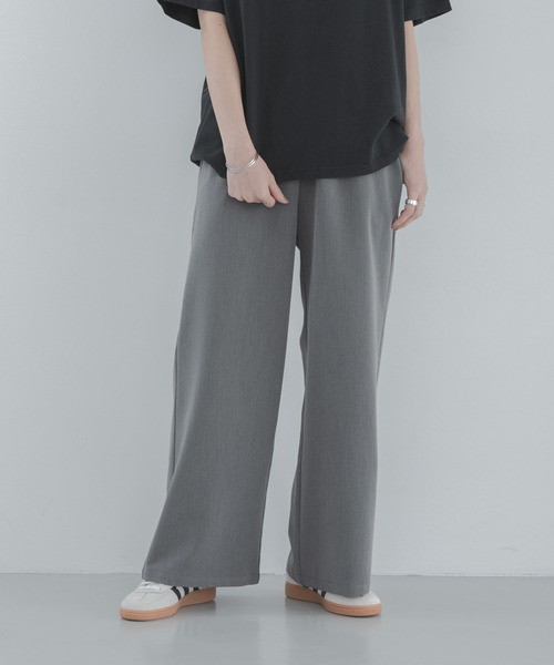 URBAN RESEARCH Sonny Label(アーバンリサーチサニーレーベル)の「『WEB限定』ノンストレスワイドイージーパンツ(その他パンツ・レディース・ブラック/グレー・36/38)」の7枚目の写真