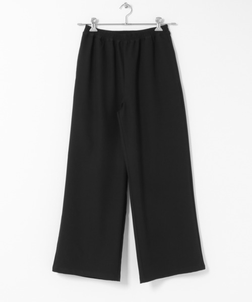 URBAN RESEARCH Sonny Label(アーバンリサーチサニーレーベル)の「『WEB限定』ノンストレスワイドイージーパンツ(その他パンツ・レディース・ブラック/グレー・36/38)」の20枚目の写真