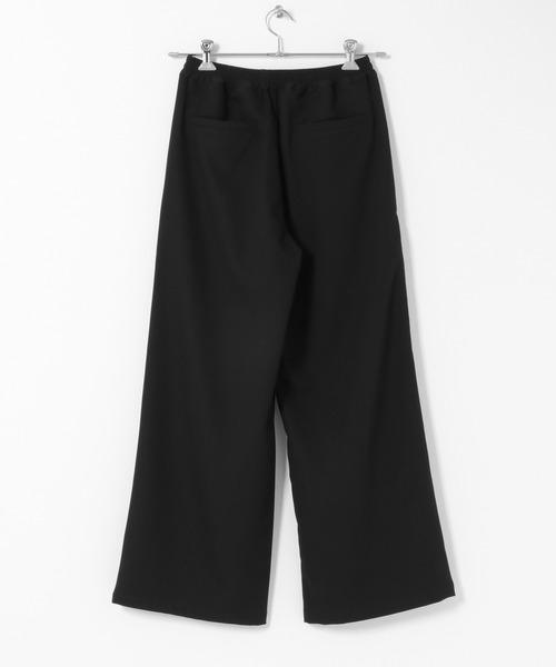 URBAN RESEARCH Sonny Label(アーバンリサーチサニーレーベル)の「『WEB限定』ノンストレスワイドイージーパンツ(その他パンツ・レディース・ブラック/グレー・36/38)」の22枚目の写真