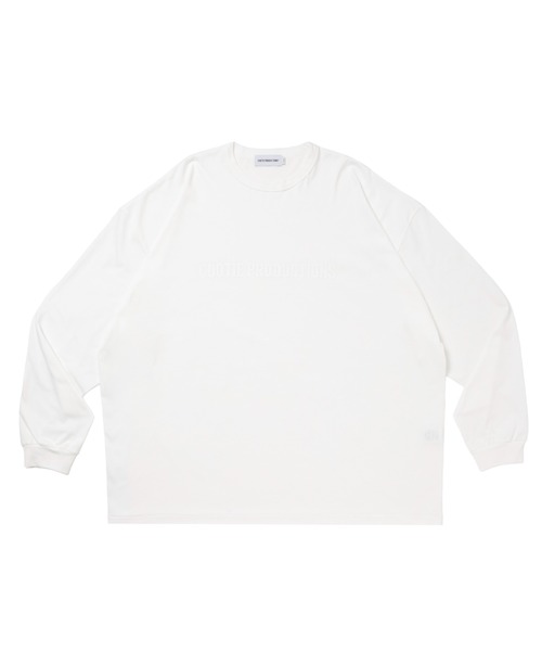 COOTIE PRODUCTIONS(クーティープロダクションズ)の「Oversized Print L/S Tee(Tシャツ/カットソー・メンズ・ブラック/ホワイト・SMALL/MEDIUM/LARGE/X-LARGE)」の1枚目の写真