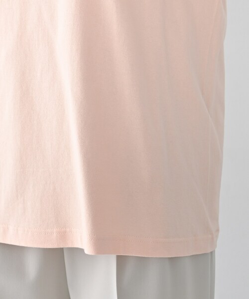 Healthy denim(ヘルシーデニム)の「【Healthy DENIM】PerthロングTシャツ(Tシャツ/カットソー・レディース・ホワイト/ベビーピンク/ブラック・02)」の22枚目の写真