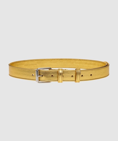 GOLD/SILVER LEATHER BELT（ベルト）｜Wallet COMME des GARCONS
