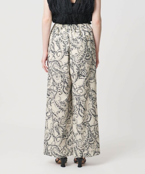 SACRA（サクラ）の「＜SACRA＞ペイズリー イージーパンツ（その他パンツ・レディース・オフホワイト・36）」の8枚目の写真