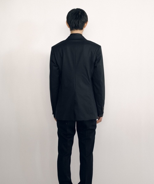 KEISUKEYOSHIDA(ケイスケヨシダ)の「Peaked Lapel Jacket (sleeveless lining)(テーラードジャケット・レディース・ブラック・M/S)」の16枚目の写真
