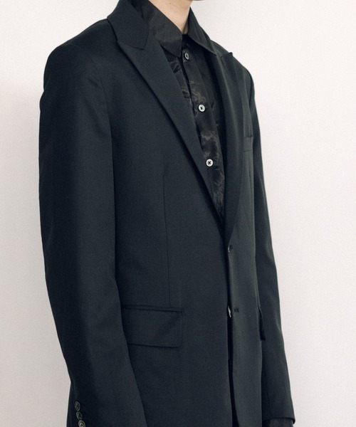 KEISUKEYOSHIDA(ケイスケヨシダ)の「Peaked Lapel Jacket (sleeveless lining)(テーラードジャケット・レディース・ブラック・M/S)」の17枚目の写真