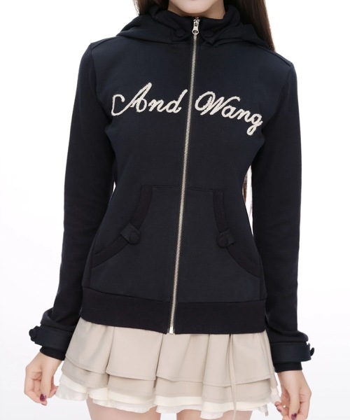 新品・正規品】andwang Patina Rib Hoodie ライトベージュ andwang Patina Rib Hoodie ライトベージュ
