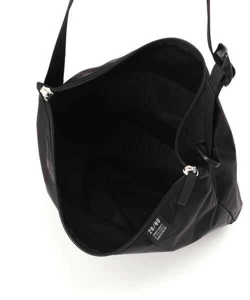 20/80(テゥエンティーエイティー)の「【20/80】トゥエンティーエイティー/RIP STOP NYLON SHOULDER BAG(ショルダーバッグ・メンズ・ブラック・F)」の12枚目の写真