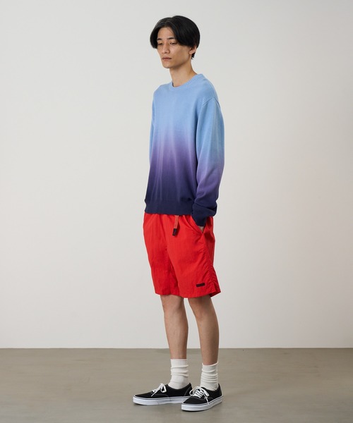Gramicci(グラミチ)の「SUN FADE SWEATER / サンフェードセーター Gramicci グラミチ(ニット/セーター・メンズ・パープル系その他2/クリーム・M/L/XL/S)」の12枚目の写真