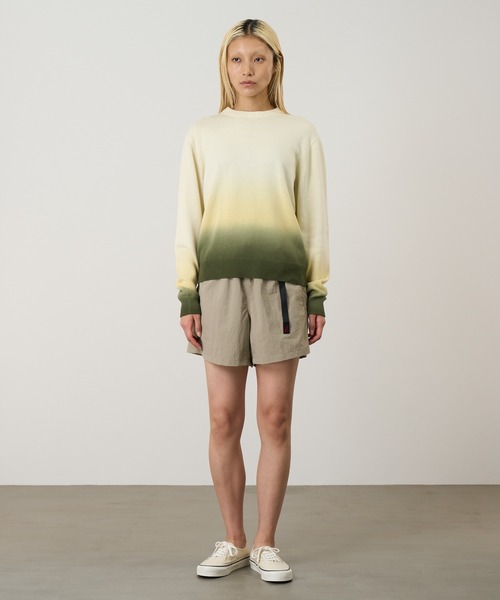 Gramicci(グラミチ)の「SUN FADE SWEATER / サンフェードセーター Gramicci グラミチ(ニット/セーター・メンズ・パープル系その他2/クリーム・M/L/XL/S)」の13枚目の写真