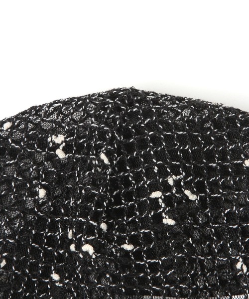 niko and...（ニコアンド）の「オリジナルメッシュワッチ（ニットキャップ/ビーニー・レディース・ブラック/ブラウン・0）」の6枚目の写真