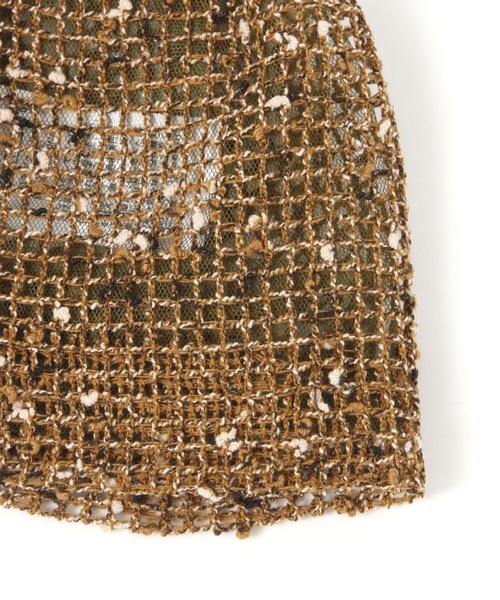 niko and...（ニコアンド）の「オリジナルメッシュワッチ（ニットキャップ/ビーニー・レディース・ブラック/ブラウン・0）」の12枚目の写真