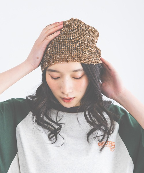 niko and...(ニコアンド)の「オリジナルメッシュワッチ(ニットキャップ/ビーニー・レディース・ブラック/ブラウン・0)」の18枚目の写真