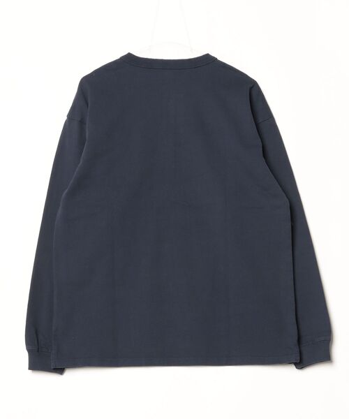 Goodwear（グッドウェア）の「【h】〔Goodwear/グッドウェア〕USAコットン ヘビーウェイト ヘンリーネック ロングスリーブTシャツ/無地（Tシャツ/カットソー・メンズ・チャコールグレー/ブラック/ホワイト/ネイビー/ブルー系その他・SMALL/MEDIUM/LARGE）」の15枚目の写真