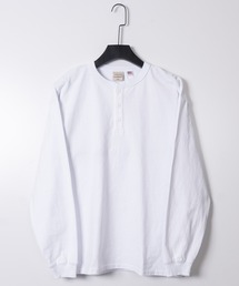 Goodwear | 【h】〔Goodwear/グッドウェア〕USAコットン ヘビーウェイト ヘンリーネック ロングスリーブTシャツ/無地(Tシャツ/カットソー)