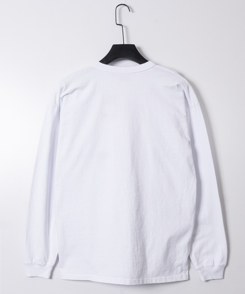 Goodwear（グッドウェア）の「【h】〔Goodwear/グッドウェア〕USAコットン ヘビーウェイト ヘンリーネック ロングスリーブTシャツ/無地（Tシャツ/カットソー・メンズ・チャコールグレー/ブラック/ホワイト/ネイビー/ブルー系その他・SMALL/MEDIUM/LARGE）」の10枚目の写真