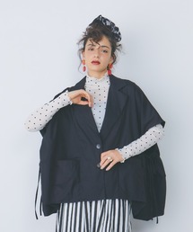 manana suerte（マニャーナスエルテ）の「サイドリボンジャケット（その他アウター）」