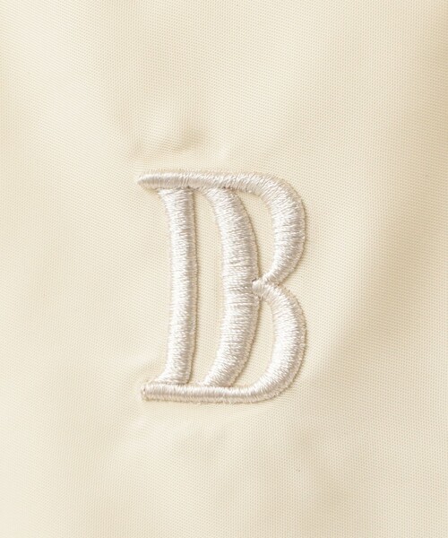 Demi-Luxe BEAMS(デミルクス ビームス)の「ロゴ エンブロイダリー トートバッグ(トートバッグ・レディース・オフホワイト/ブラウン・ONE SIZE)」の9枚目の写真