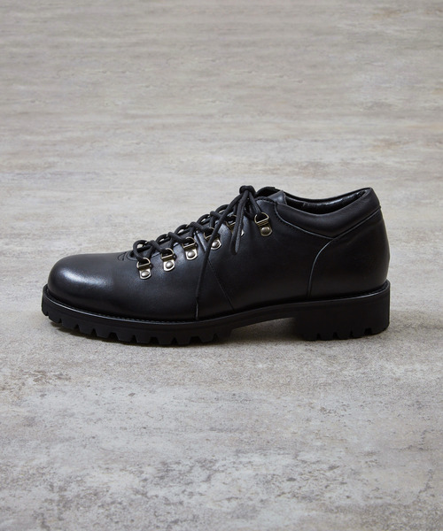 PADRONE(パドローネ)の「PADRONE パドローネ / TREKKING SHOES WATER PROOF LEATHER トレッキングシューズ 防水レザー 日本製 / PU8054-2101(ブーツ・メンズ・ブラック/ダークブラウン・42/41/40)」の8枚目の写真