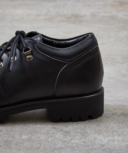 PADRONE(パドローネ)の「PADRONE パドローネ / TREKKING SHOES WATER PROOF LEATHER トレッキングシューズ 防水レザー 日本製 / PU8054-2101(ブーツ・メンズ・ブラック/ダークブラウン・42/41/40)」の9枚目の写真