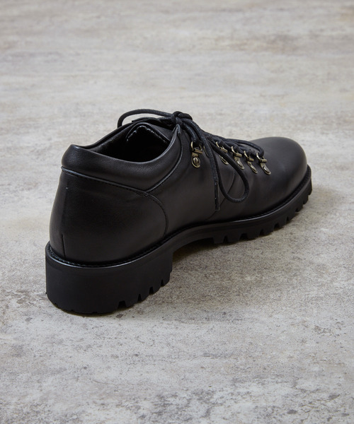 PADRONE(パドローネ)の「PADRONE パドローネ / TREKKING SHOES WATER PROOF LEATHER トレッキングシューズ 防水レザー 日本製 / PU8054-2101(ブーツ・メンズ・ブラック/ダークブラウン・42/41/40)」の11枚目の写真