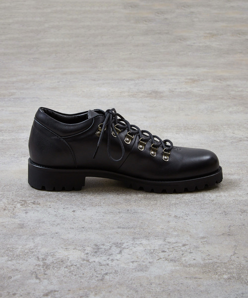 PADRONE(パドローネ)の「PADRONE パドローネ / TREKKING SHOES WATER PROOF LEATHER トレッキングシューズ 防水レザー 日本製 / PU8054-2101(ブーツ・メンズ・ブラック/ダークブラウン・42/41/40)」の12枚目の写真