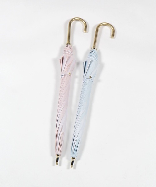 GLOBAL WORK(グローバルワーク)の「遮光ウォーターペイント傘/658182(長傘・レディース・ライトブルー/ライトピンク・FREE)」の3枚目の写真