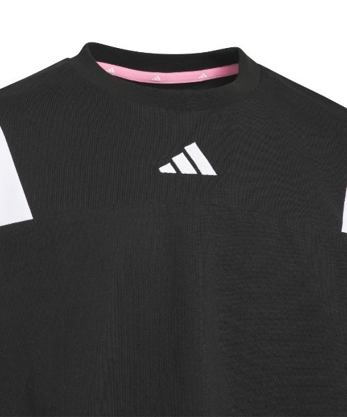 adidas（アディダス）の「アディダス adidas カラーブロック オーバーサイズ 半袖Tシャツ（Tシャツ/カットソー・キッズ・ブラック/ピンク・120cm/130cm/140cm/150cm/160cm）」の8枚目の写真