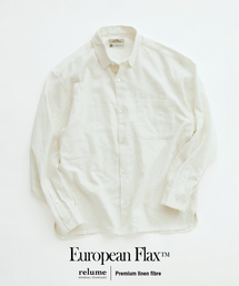 European Flax / ヨーロピアンフラックス リネン/レーヨン シャツ