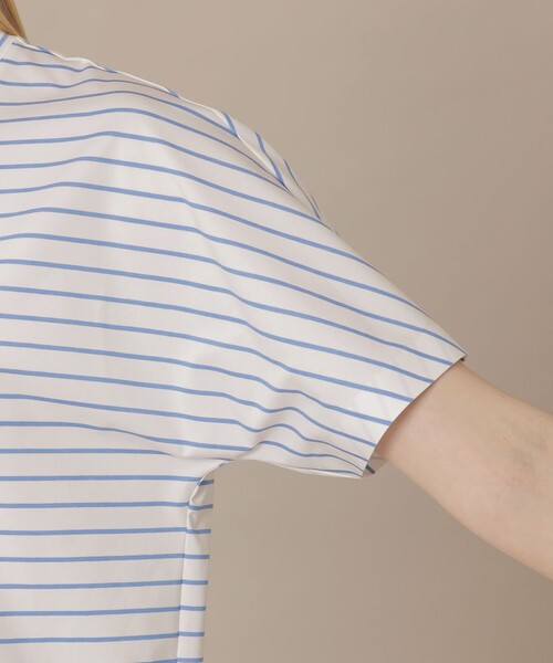 MACKINTOSH LONDON（マッキントッシュ ロンドン）の「【The Essential Collection】プレーティング天竺ボーダーTシャツ（Tシャツ/カットソー・レディース・ブルー系その他2・38）」の6枚目の写真