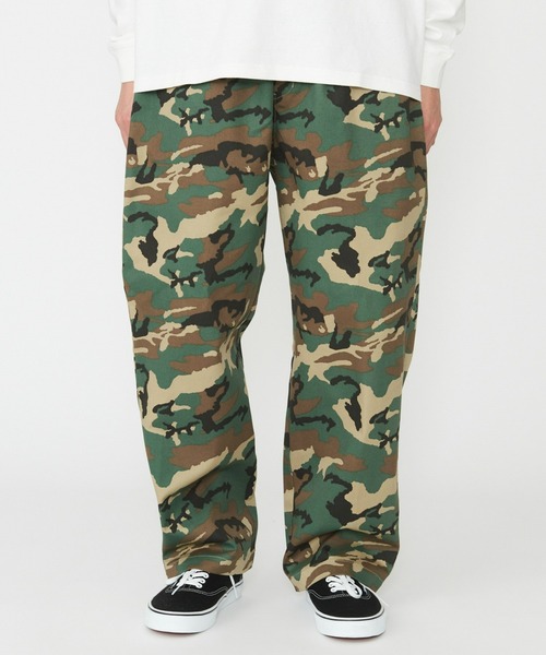 Dickies（ディッキーズ）の「Dickies/ディッキーズ TCツイルワークテーパードパンツ/ワークパンツ/ツイルイージーパンツ（その他パンツ・メンズ・カモフラージュ/チャコールグレー・MEDIUM/LARGE/X-LARGE）」の5枚目の写真