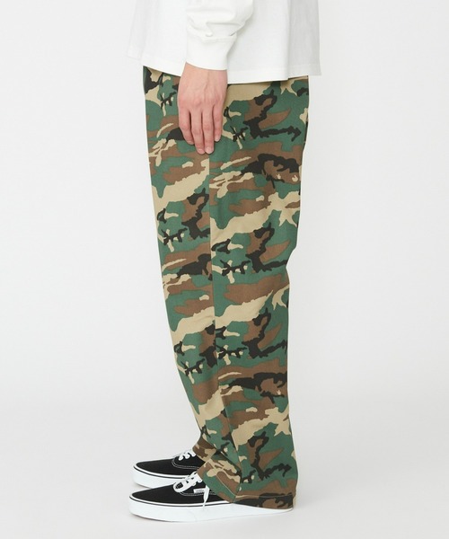 Dickies（ディッキーズ）の「Dickies/ディッキーズ TCツイルワークテーパードパンツ/ワークパンツ/ツイルイージーパンツ（その他パンツ・メンズ・カモフラージュ/チャコールグレー・MEDIUM/LARGE/X-LARGE）」の6枚目の写真