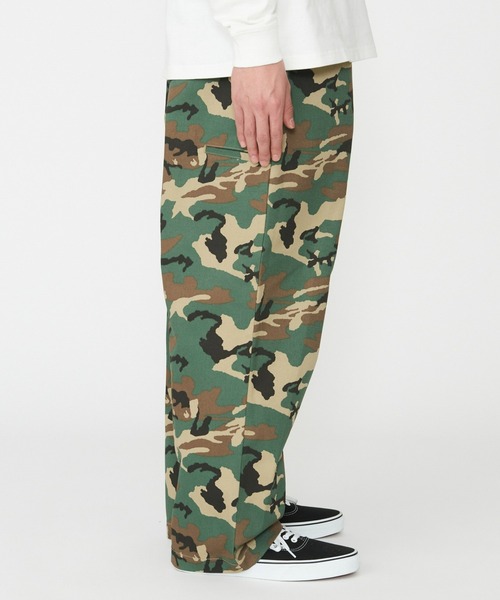 Dickies（ディッキーズ）の「Dickies/ディッキーズ TCツイルワークテーパードパンツ/ワークパンツ/ツイルイージーパンツ（その他パンツ・メンズ・カモフラージュ/チャコールグレー・MEDIUM/LARGE/X-LARGE）」の8枚目の写真