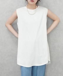 Tシャツ/カットソー（袖なし / ロング丈）ファッション通販 - ZOZOTOWN