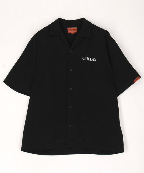 FREAK'S STORE(フリークスストア)の「限定展開 CHILLAX/チラックス シルキータッチ刺繍BIGシャツ(シャツ/ブラウス・メンズ・ブラック/ダークグレー/チャコールグレー・X-LARGE/LARGE/MEDIUM)」の11枚目の写真