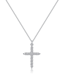HEITA（ヘイタ）の「CROSS NECKLACE クロスシルバー十字架チェーンネックレス（ネックレス）」