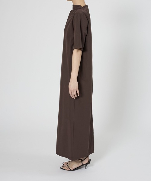 BABYLONE（バビロン）の「【多機能素材】ロングワンピース（ワンピース・レディース・ブラック/ブラウン・フリー）」の15枚目の写真