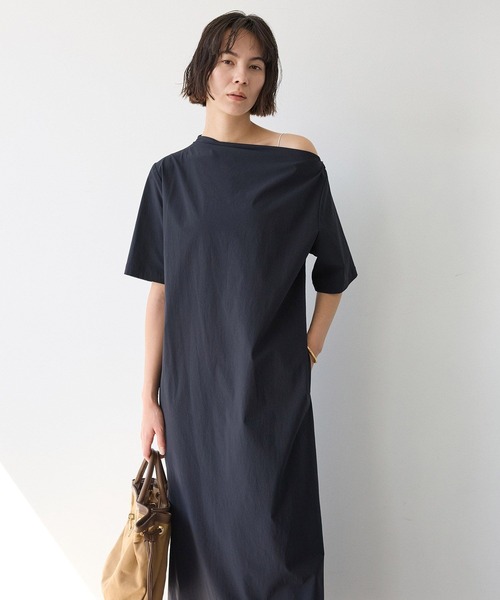 BABYLONE（バビロン）の「【多機能素材】ロングワンピース（ワンピース・レディース・ブラック/ブラウン・フリー）」の8枚目の写真