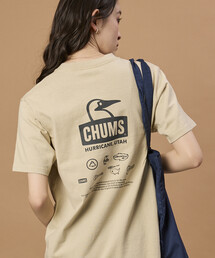 CHUMS（チャムス）の「CHUMS/チャムス 限定展開 CHUMS×FREAK'S STORE 別注 ヒストリー バックプリント クルーネックTシャツ（Tシャツ/カットソー）」