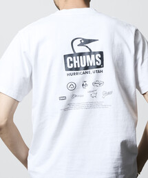 CHUMS（チャムス）の「CHUMS/チャムス 限定展開 CHUMS×FREAK'S STORE 別注 ヒストリー バックプリント クルーネックTシャツ（Tシャツ/カットソー）」