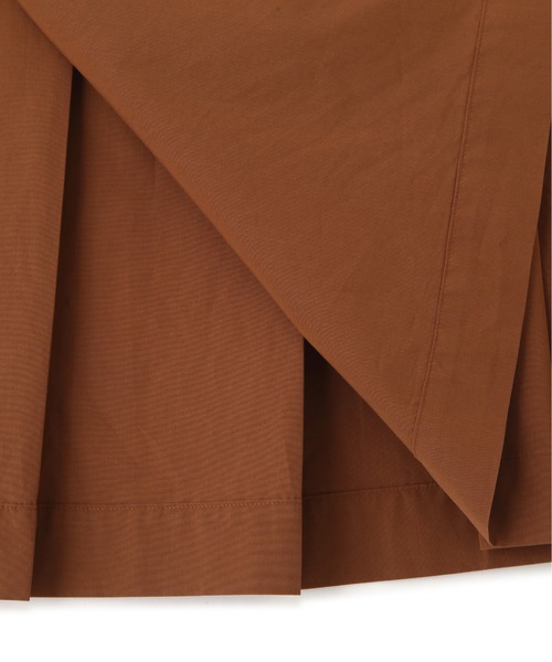 MARGARET HOWELL（マーガレットハウエル）の「LIGHT COTTON POPLIN（スカート・レディース・オレンジ/ブラック・1/3/2）」の10枚目の写真