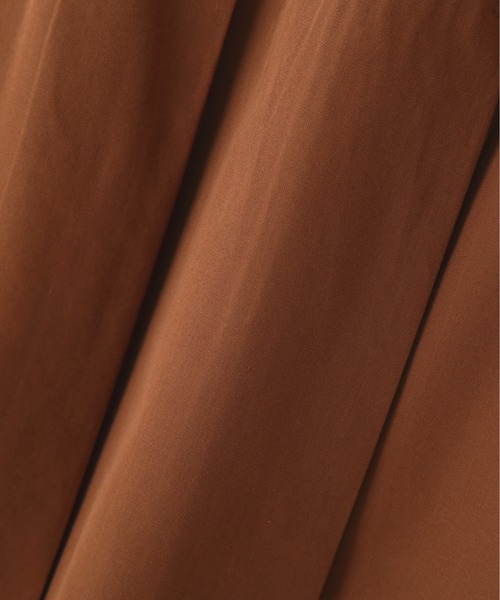 MARGARET HOWELL（マーガレットハウエル）の「LIGHT COTTON POPLIN（スカート・レディース・オレンジ/ブラック・1/3/2）」の11枚目の写真