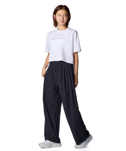 UNDER ARMOUR(アンダーアーマー)の「UAライバル ウーブン ワイド パンツ(ライフスタイル/レディース)(その他パンツ・レディース・ブラック・M/XL/L/S)」の3枚目の写真