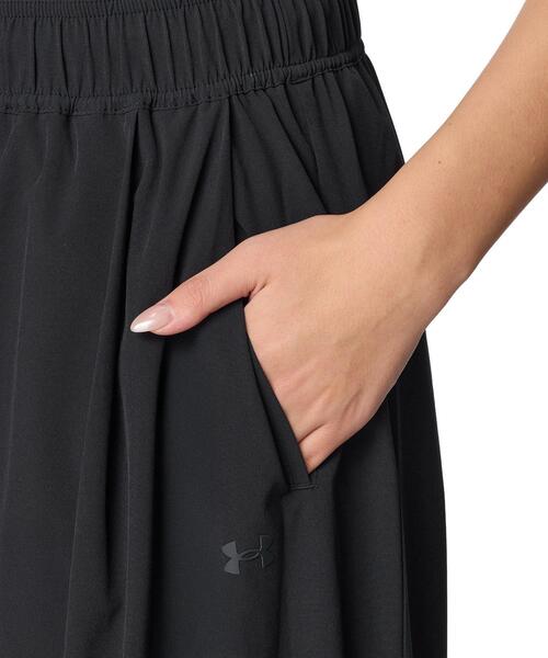 UNDER ARMOUR(アンダーアーマー)の「UAライバル ウーブン ワイド パンツ(ライフスタイル/レディース)(その他パンツ・レディース・ブラック・M/XL/L/S)」の5枚目の写真