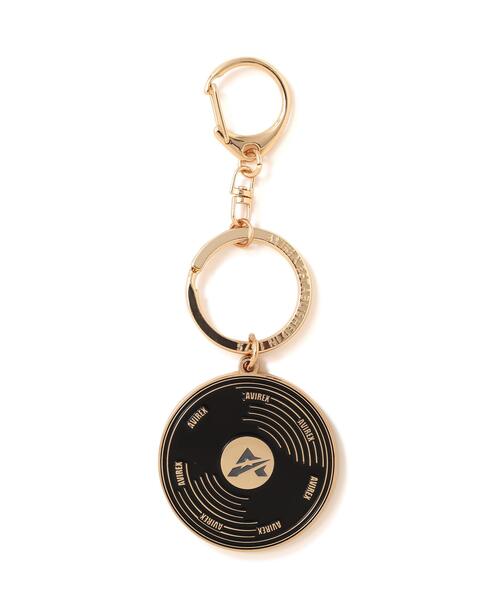 AVIREX（アヴィレックス）の「RECORD KEY HOLDER / レコードキーホルダー AVIREX / アヴィレックス（キーホルダー・メンズ・シルバー/ゴールド・FREE）」の8枚目の写真