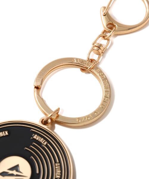 AVIREX（アヴィレックス）の「RECORD KEY HOLDER / レコードキーホルダー AVIREX / アヴィレックス（キーホルダー・メンズ・シルバー/ゴールド・FREE）」の11枚目の写真