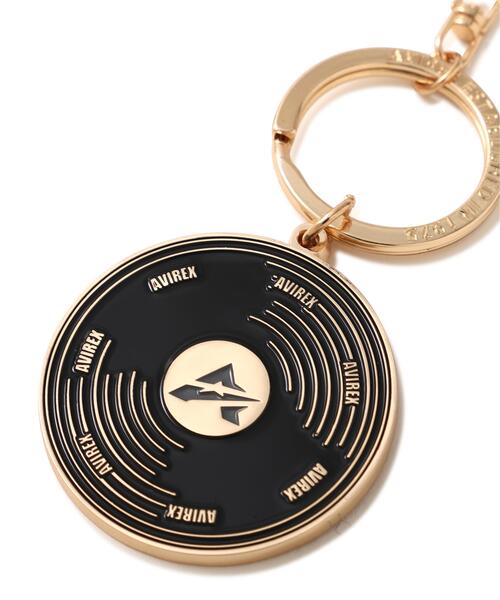 AVIREX（アヴィレックス）の「RECORD KEY HOLDER / レコードキーホルダー AVIREX / アヴィレックス（キーホルダー・メンズ・シルバー/ゴールド・FREE）」の12枚目の写真
